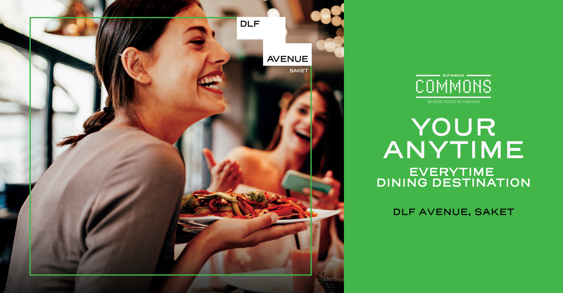 commons dine in Dlf Avenue